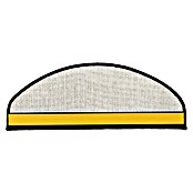 Stufenmatte Lyon (65 x 23,5 cm, Schwarz, Halbrund) | BAUHAUS