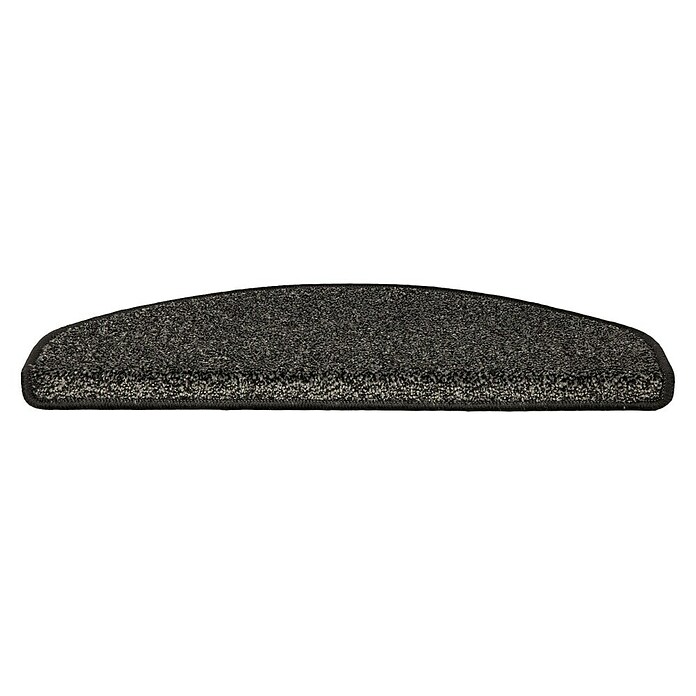 Stufenmatte Lyon (65 x 23,5 cm, Schwarz, Halbrund) | BAUHAUS