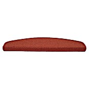 Stufenmatte Sisal (65 x 23,5 cm, Rot, Halbrund) | BAUHAUS