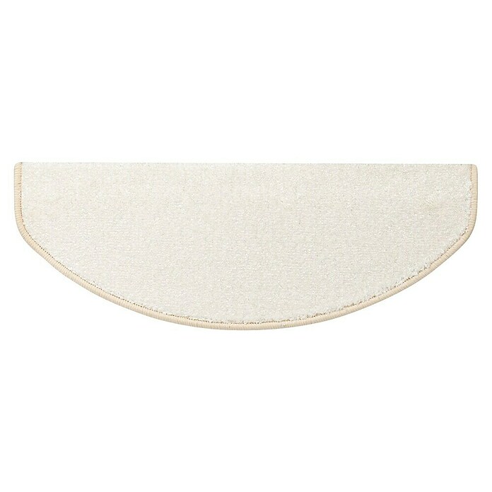 Stufenmatte Sundae (65 x 23,5 cm, Creme, Halbrund) | BAUHAUS