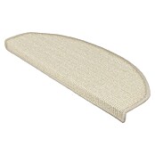 Stufenmatte Sisal (65 x 23,5 cm, Elfenbein, Halbrund) | BAUHAUS
