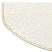 Stufenmatte Sundae (65 x 23,5 cm, Creme, Halbrund) | BAUHAUS