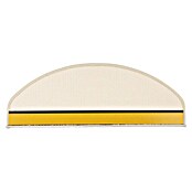Stufenmatte Sisal (65 x 23,5 cm, Elfenbein, Halbrund) | BAUHAUS