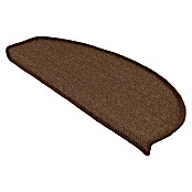 Stufenmatte Sisal (65 x 23,5 cm, Dunkelbraun, Halbrund) | BAUHAUS