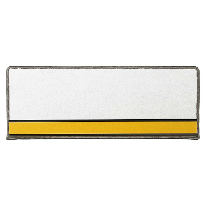 Stufenmatte Sundae (65 x 23,5 cm, Silber, Rechteck) | BAUHAUS