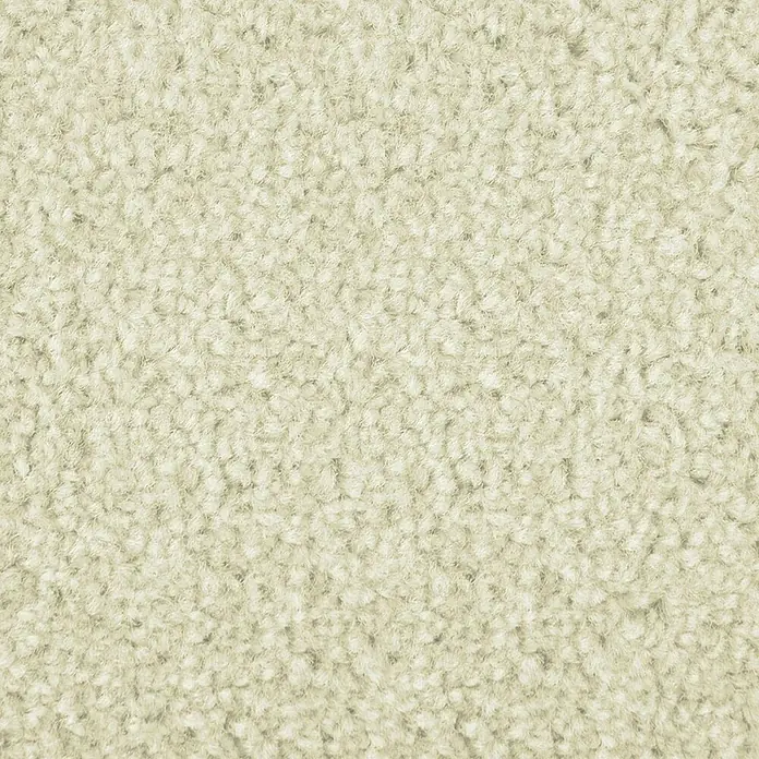Kurzflorteppich Dynasty - Creme, 100 x 100 cm, 100 % Polypropylen - Nahaufnahme eines hellen, getufteten Teppichs, der eine weiche und einladende Textur zeigt und Komfort verspricht.