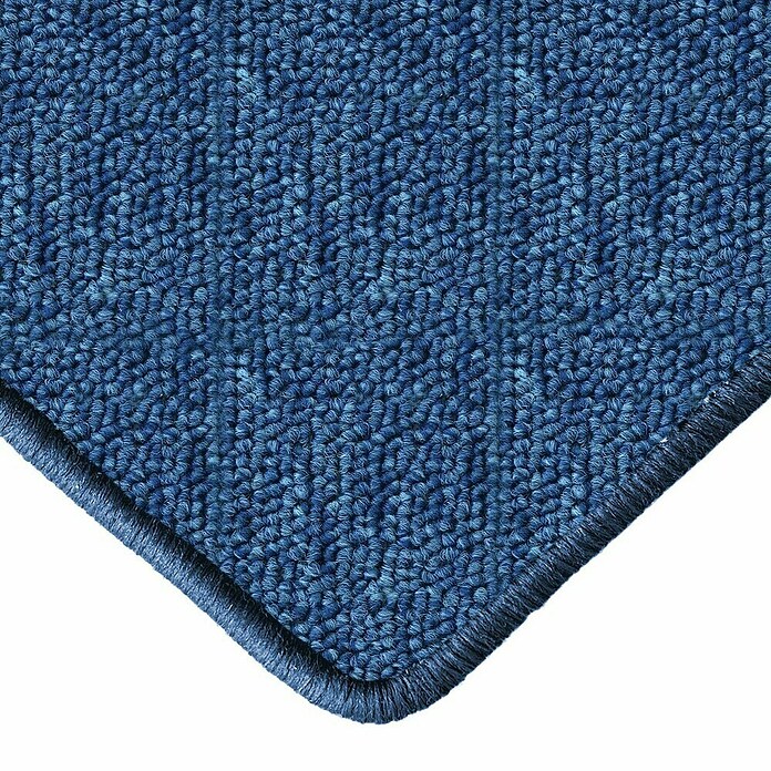Flachgewebeteppich London (Dunkelblau, 400 x 200 cm, 100 % Polypropylen) | BAUHAUS