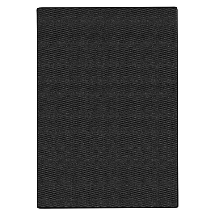 Flachgewebeteppich Sylt (Schwarz, 100 x 50 cm, 100 % Sisal) | BAUHAUS