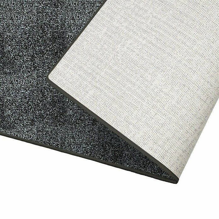 Kurzflorteppich Lyon (Schwarz, 200 x 150 cm, 100 % Polypropylen) | BAUHAUS