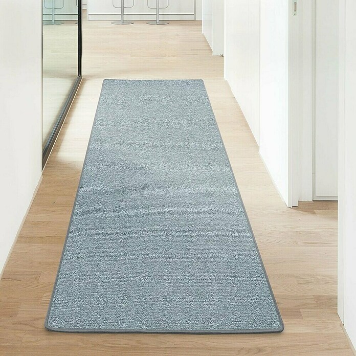 Flachgewebeteppich London (Hellgrau, 450 x 200 cm, 100 % Polypropylen) | BAUHAUS