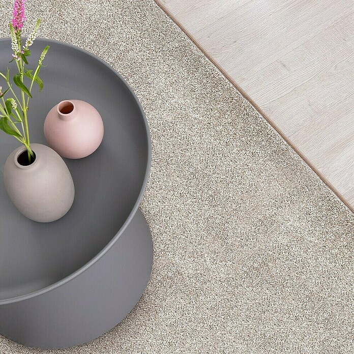 Kurzflorteppich Lyon (Beige, 500 x 80 cm, 100 % Polypropylen) | BAUHAUS