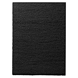 Hochflorteppich Barcelona (Schwarz, 100 x 100 cm, 100 % Polypropylen)
