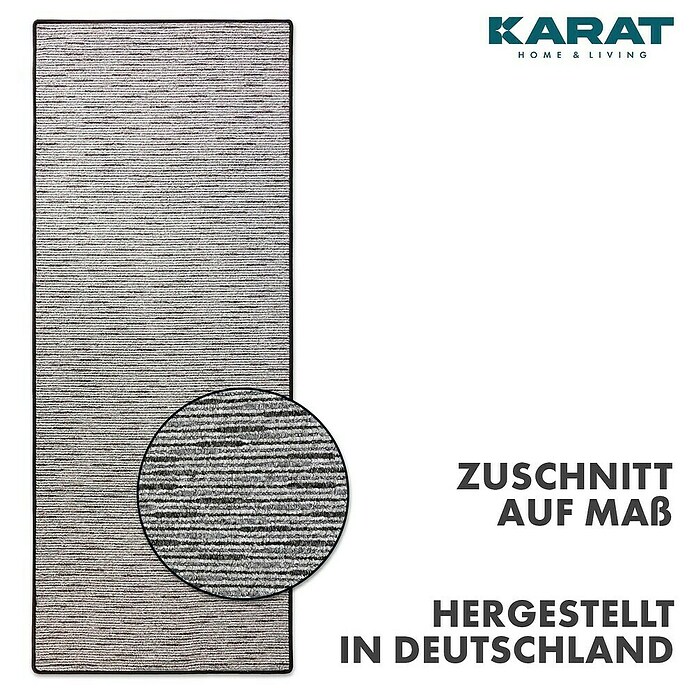 Flachgewebeteppich Geneva (Anthrazit, 250 x 200 cm, 100 % Polypropylen) | BAUHAUS