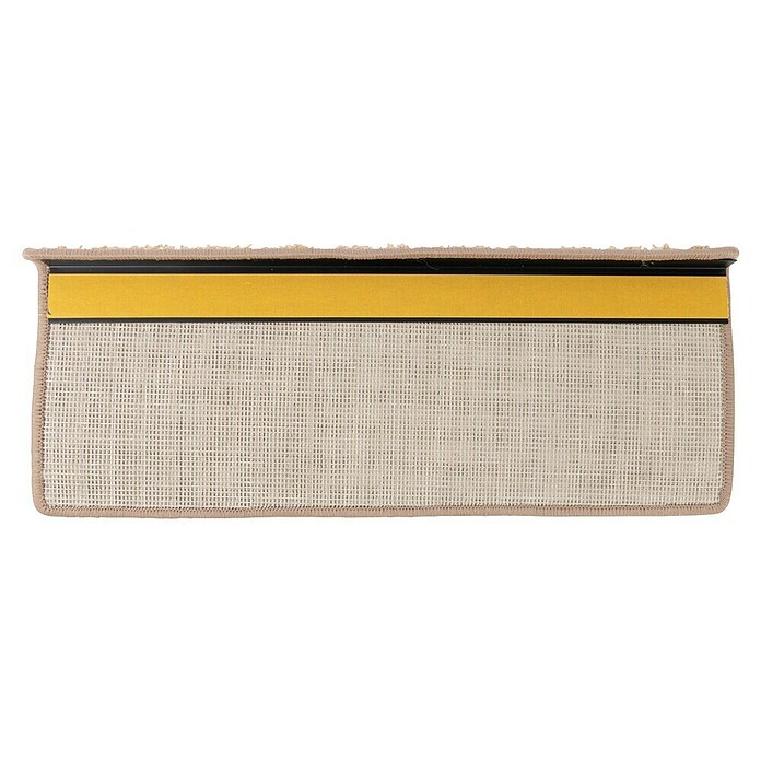 Stufenmatte Shaggy (65 x 23,5 cm, Beige, Rechteck) | BAUHAUS