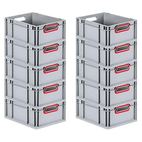 Proregal  Euroboxen-Set 10x Eurobox NextGen Color