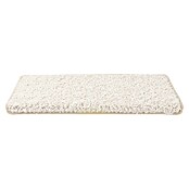 Stufenmatte Shaggy (65 x 23,5 cm, Creme, Rechteck) | BAUHAUS