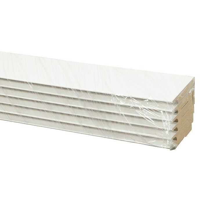 CanDo Muurplint Multipack (240 cm x 12 mm x 80 mm, MDF) | BAUHAUS