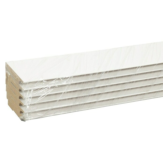 CanDo Muurplint Multipack (240 cm x 12 mm x 80 mm, MDF) | BAUHAUS