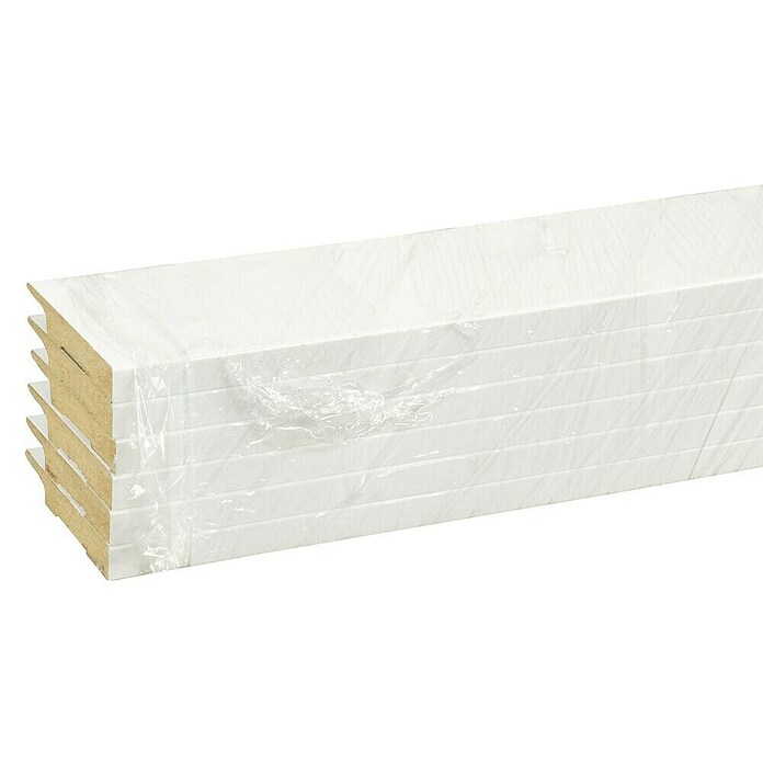 CanDo Muurplint Multipack (240 cm x 12 mm x 80 mm, MDF) | BAUHAUS