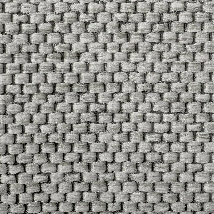 Flachgewebeteppich Sabang (Silber, 100 x 50 cm, 86 % Polypropylen, 8 % Baumwolle, 6 % Polyethylenterephthalat) | BAUHAUS