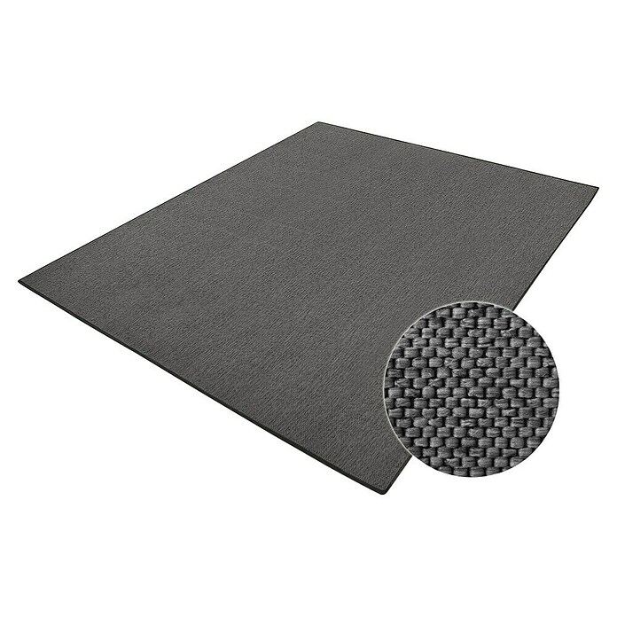 Flachgewebeteppich Sabang (Anthrazit, 200 x 80 cm, 100 % Polypropylen) | BAUHAUS