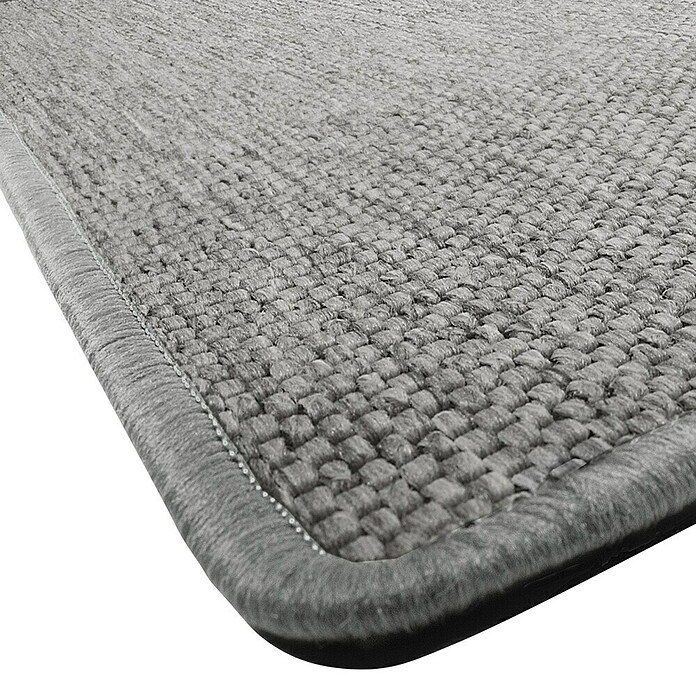 Flachgewebeteppich Sabang (Silber, 100 x 50 cm, 86 % Polypropylen, 8 % Baumwolle, 6 % Polyethylenterephthalat) | BAUHAUS