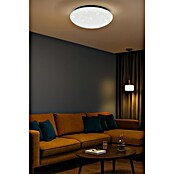 Trio Leuchten Plafón LED redondo Putz cielo estrellado (15 W, Blanco, Ø x Al: 40 x 10 cm)