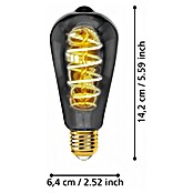 Eglo Bombilla LED (E27, Intensidad regulable, Blanco cálido, 100 lm, 4 W) | BAUHAUS