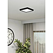 Eglo Fueva 6 Downlight LED empotrable (10,5 W, L x An x Al: 22 x 22 x 2 cm, Negro, Blanco frío) | BAUHAUS