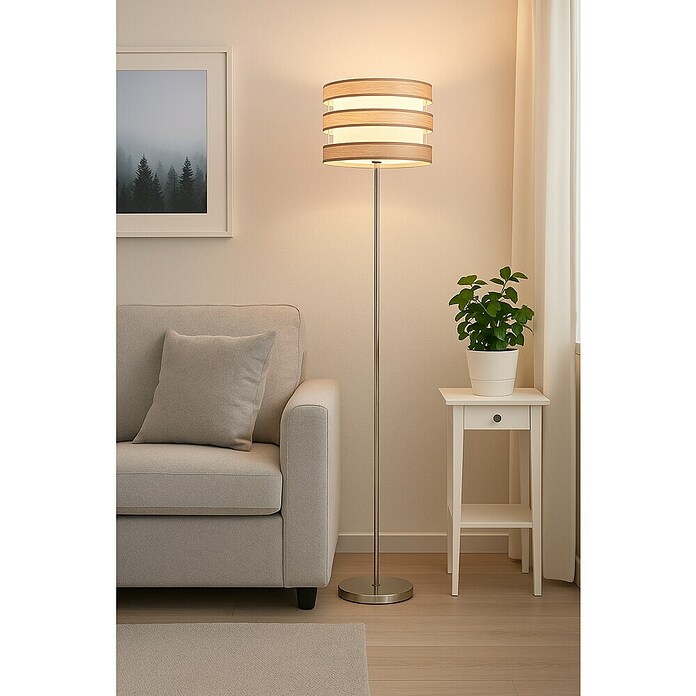 Tween Light Piano Lámpara de pie (60 W, Altura: 155 cm, Beige, E27) | BAUHAUS