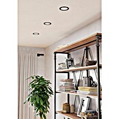 Eglo Fueva 6 Downlight empotrable LED redondo (6 W, Ø x Al: 11,7 x 3,1 cm, Negro, 2.700 K - 6.500 K, IP44) | BAUHAUS