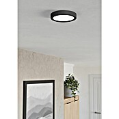 Eglo Fueva 6 Downlight LED empotrable (7,5 W, Ø x Al: 16,5 x 2 cm, Negro, Blanco cálido) | BAUHAUS