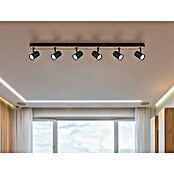 Globo Deckenstrahler Robby (35 W, L x B x H: 1 150 x 60 x 120 mm, Graphit/Holzoptik/Schwarz, GU10) | BAUHAUS