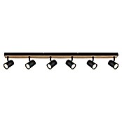 Globo Deckenstrahler Robby (35 W, L x B x H: 1 150 x 60 x 120 mm, Graphit/Holzoptik/Schwarz, GU10) | BAUHAUS