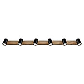 Globo Deckenstrahler Robby (35 W, L x B x H: 1 150 x 60 x 120 mm, Graphit/Holzoptik/Schwarz, GU10) | BAUHAUS