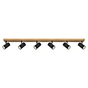 Globo Deckenstrahler Robby (35 W, L x B x H: 1 150 x 60 x 135 mm, Holzoptik/Schwarz, GU10) | BAUHAUS