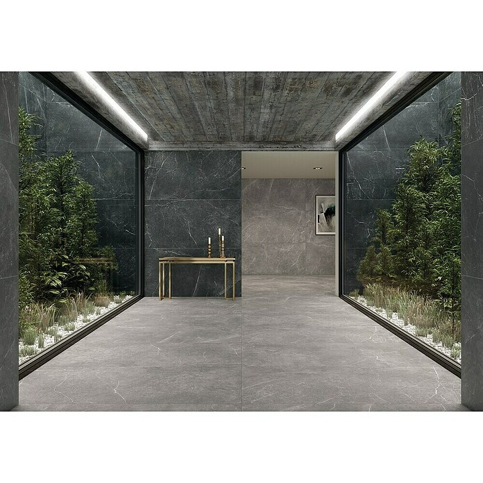 Tau ceramica Keramische tegel Soapstone Gray (30 x 60 cm, Gray, Mat) | BAUHAUS