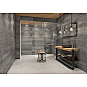 Tau ceramica Keramische tegel Channel Gray (25 x 75 cm, Gray, Mat) | BAUHAUS
