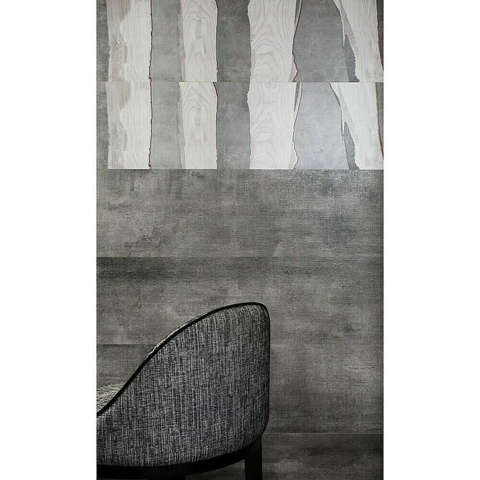 Tau ceramica Keramische tegel Channel Gray (25 x 75 cm, Gray, Mat) | BAUHAUS