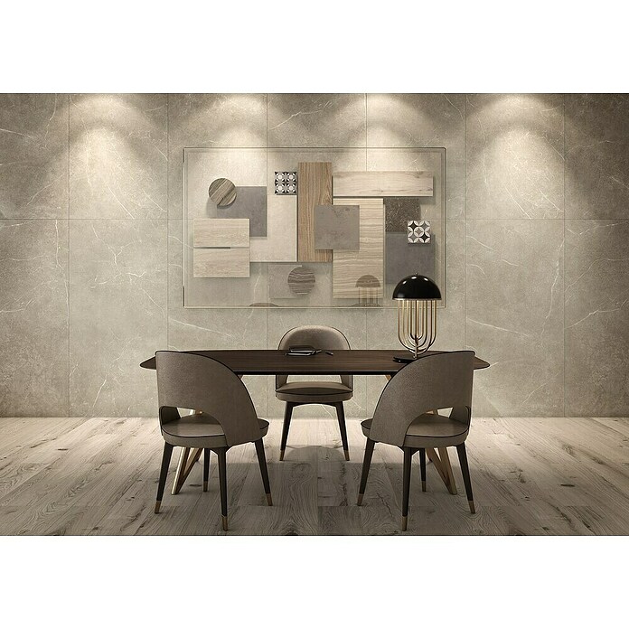 Tau ceramica Keramische tegel Soapstone White (30 x 60 cm, White, Mat) | BAUHAUS