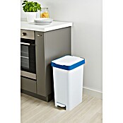 Tatay Cubo con pedal Smart Reciclaje 25L (Azul, Polipropileno)