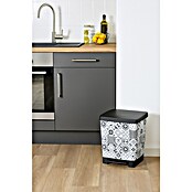 Tatay Cubo con pedal Cubik Deco Hydraulic (Gris, Polipropileno)
