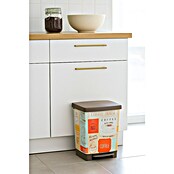 Tatay Cubo con pedal Cubik Deco Vintage (Multicolor, Polipropileno)
