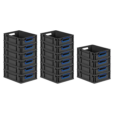 Proregal  Euroboxen-Set 16x Eurobox NextGen Color