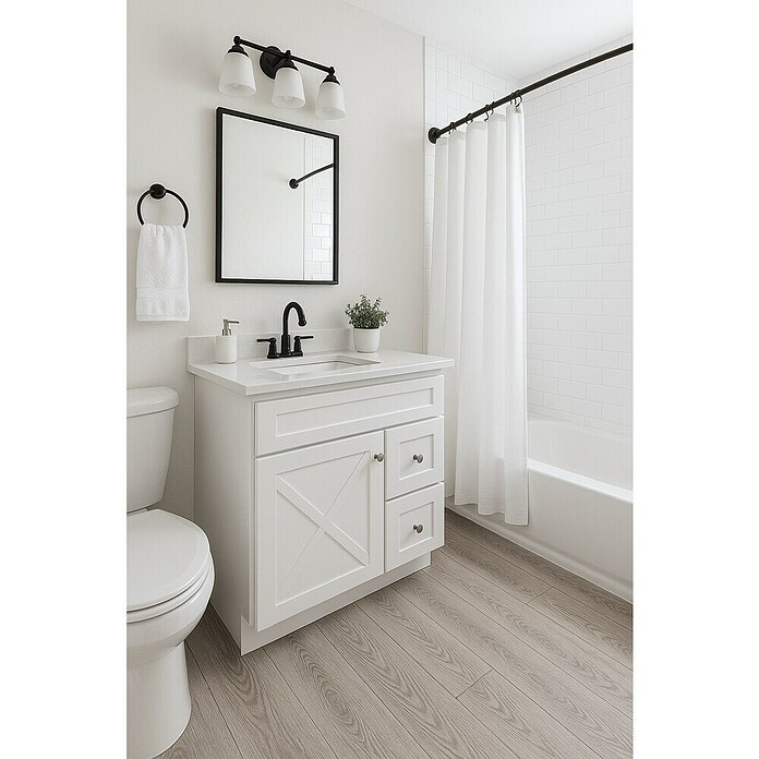 LOGOCLIC Aquaprotect Laminado Roble Mushroom (1.288 x 195 x 8 mm, Roble Mushroom, AC5, Resistente al agua) | BAUHAUS