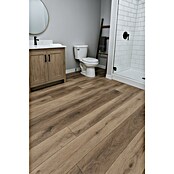 LOGOCLIC Aquaprotect Laminado Roble Wild West (1.288 x 195 x 8 mm, Roble Wild West, AC5, Resistente al agua) | BAUHAUS