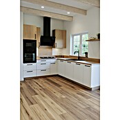 LOGOCLIC Aquaprotect Laminado Roble Wild West (1.288 x 195 x 8 mm, Roble Wild West, AC5, Resistente al agua) | BAUHAUS
