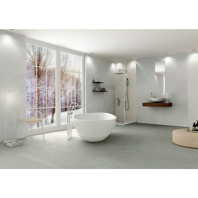 Tau ceramica Keramische tegel Fidenza Gray (60 x 60 cm, Gray, Mat) | BAUHAUS