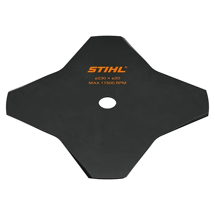 Stihl Ersatzmesserblatt GrassCut - Passend für: STIHL Freischneider und Motorsense, Durchmesser: 230 mm - STIHL Dickichtmesser, ein robustes Schneidwerkzeug für Freischneider, ideal für dichtes Gestrüpp und anspruchsvolle Anwendungen.
