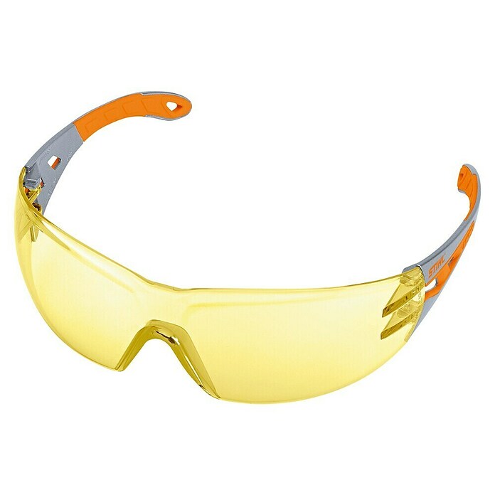Schutzbrille Dynamic LightPlus (Orange/Grau/Gelb, Kratzfeste Sichtscheiben) | BAUHAUS